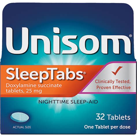 unisom sleep tabs generic